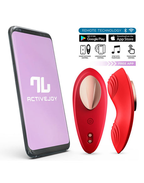IY - Panty Vibrator met App. - Rood