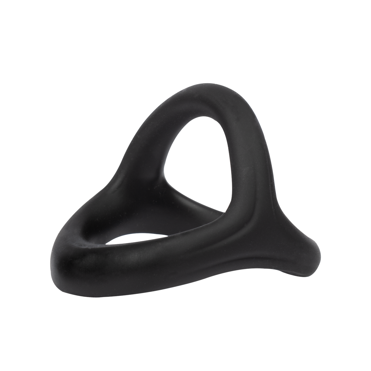 Rimba Bondage Play - Siliconen 3-Ring - Zwart