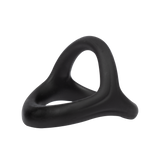Rimba Bondage Play - Siliconen 3-Ring - Zwart