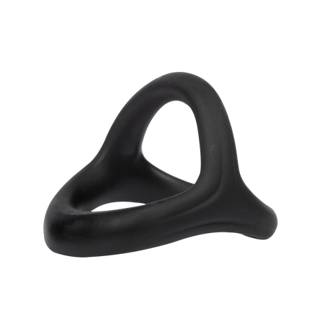 Rimba Bondage Play - Siliconen 3-Ring - Zwart