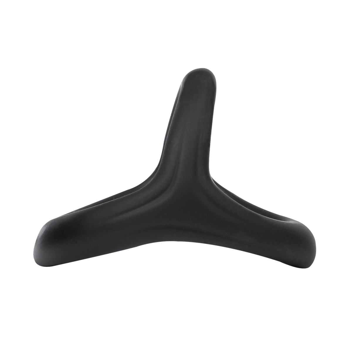 Rimba Bondage Play - Siliconen 3-Ring - Zwart