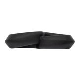 Rimba Bondage Play - Siliconen 8-vormige ring - Zwart