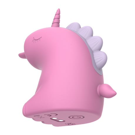 ER - Cupcake Unicorn - 360° Roterende Tong Massage - Roze