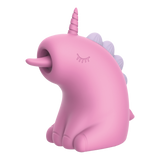 ER - Cupcake Unicorn - 360° Roterende Tong Massage - Roze