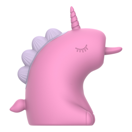 ER - Cupcake Unicorn - 360° Roterende Tong Massage - Roze