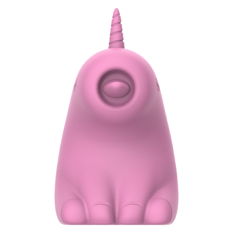 ER - Cupcake Unicorn - 360° Roterende Tong Massage - Roze