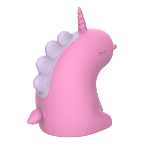 ER - Cupcake Unicorn - 360° Roterende Tong Massage - Roze