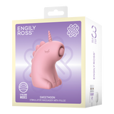ER - Sweetmoon Unicorn - Massager met Pulse - Zachtroze