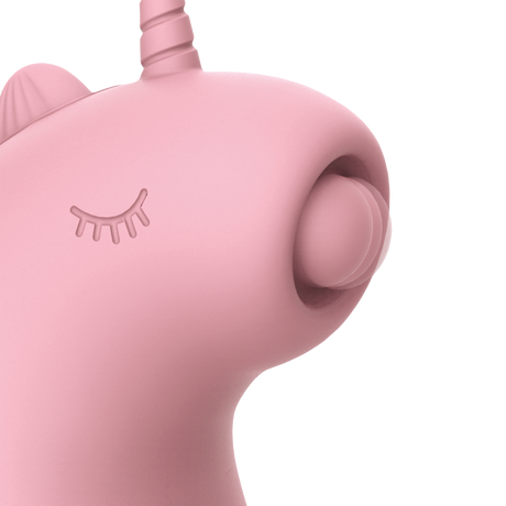 ER - Sweetmoon Unicorn - Massager met Pulse - Zachtroze