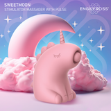ER - Sweetmoon Unicorn - Massager met Pulse - Zachtroze