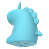 ER - Snowflake Unicorn - Massager met Likkende Tong - Blauw