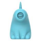 ER - Snowflake Unicorn - Massager met Likkende Tong - Blauw