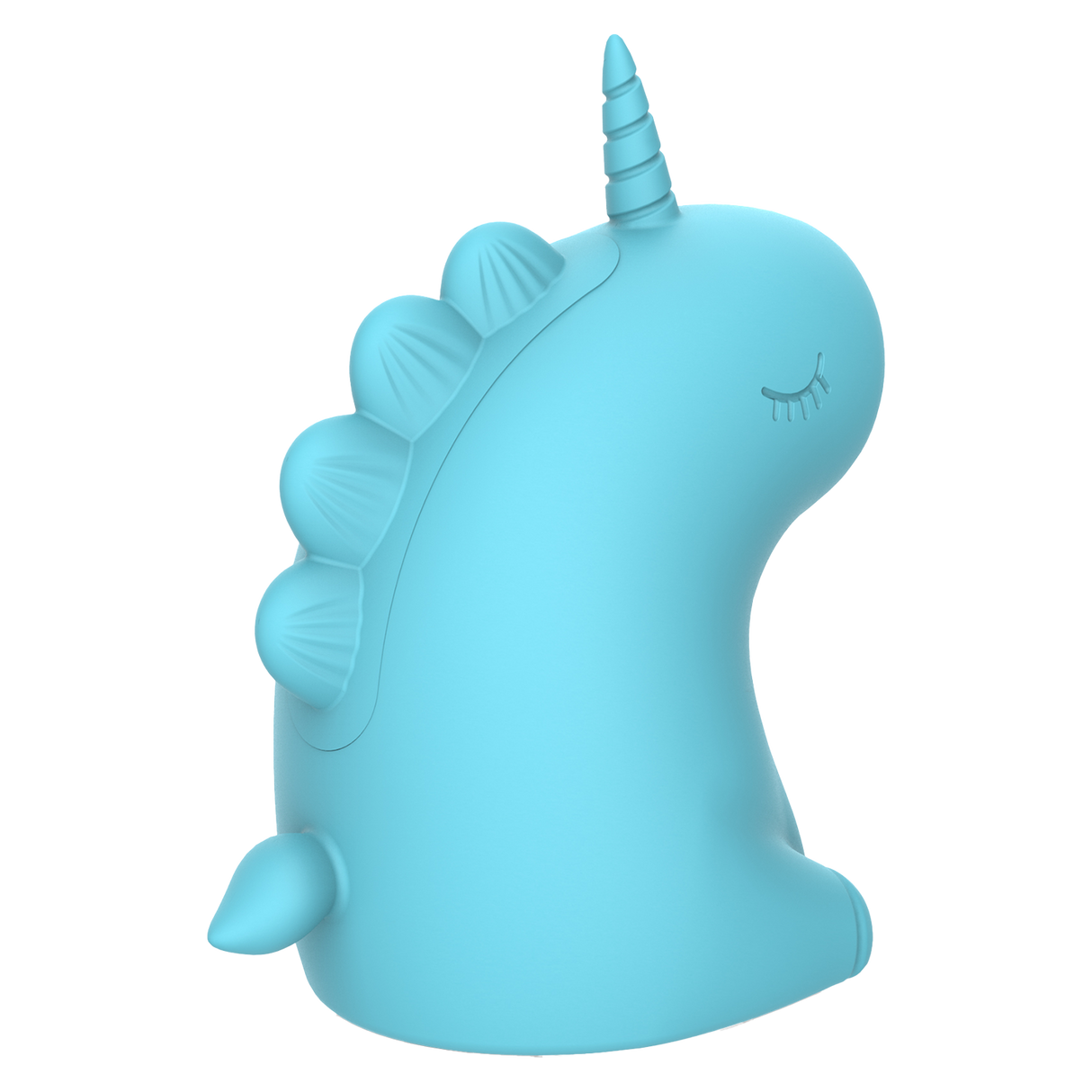 ER - Snowflake Unicorn - Massager met Likkende Tong - Blauw