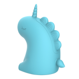 ER - Snowflake Unicorn - Massager met Likkende Tong - Blauw