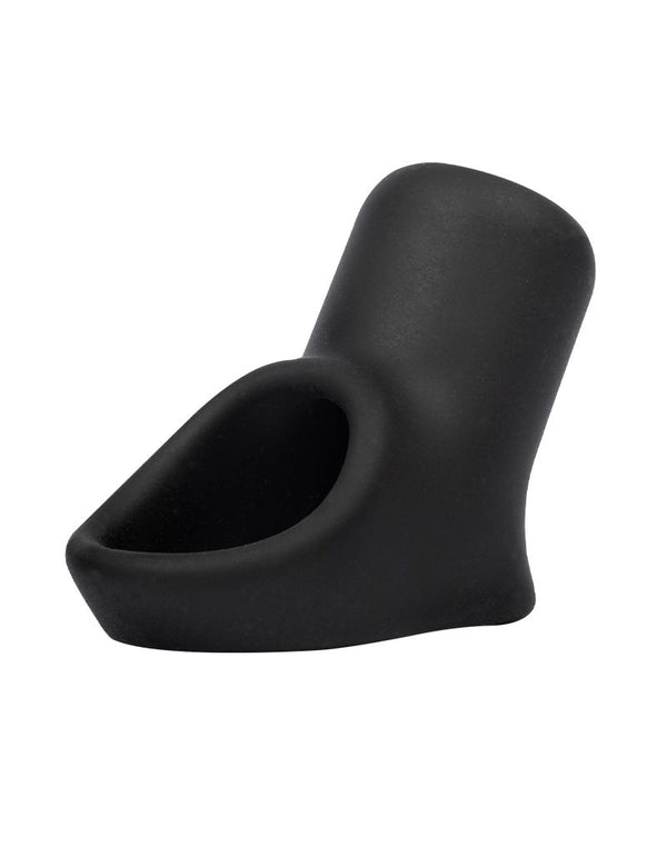 Rimba Bondage Play - Siliconen Penis Sleeve - Zwart