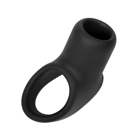 Rimba Bondage Play - Siliconen Penis Sleeve - Zwart