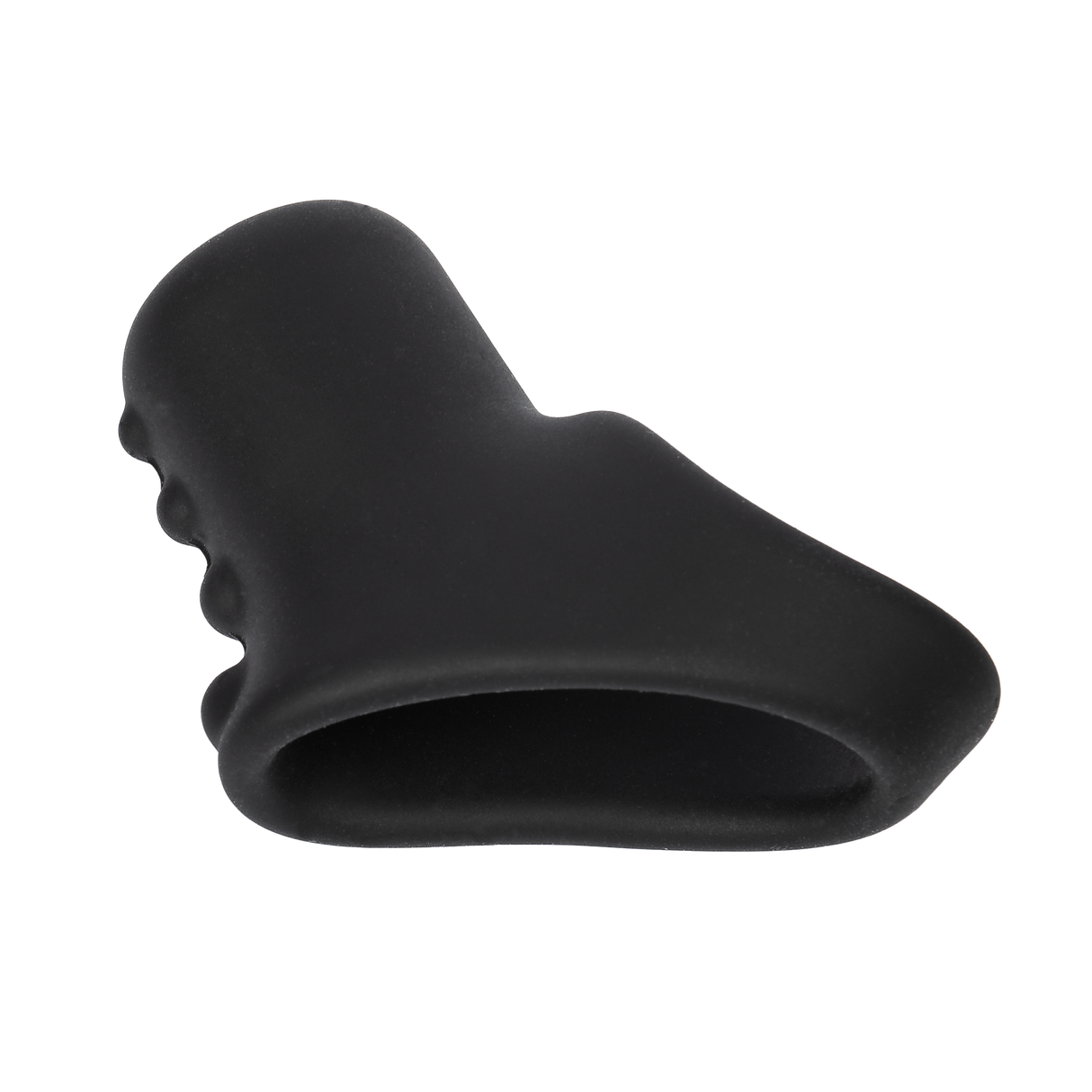 Rimba Bondage Play - Siliconen Penis Sleeve - Zwart