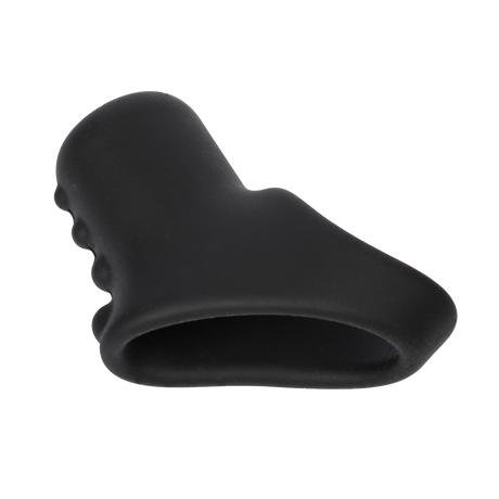 Rimba Bondage Play - Siliconen Penis Sleeve - Zwart