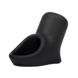 Rimba Bondage Play - Siliconen Penis Sleeve - Zwart