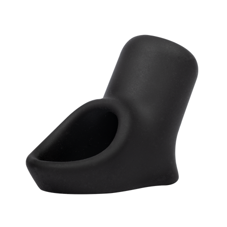 Rimba Bondage Play - Siliconen Penis Sleeve - Zwart