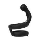 Rimba Bondage Play - Siliconen Cockring - Zwart