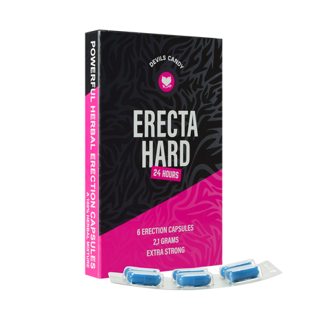Morningstar - Devils Candy Erecta Hard - 6 Capsules