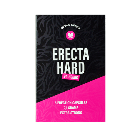 Morningstar - Devils Candy Erecta Hard - 6 Capsules