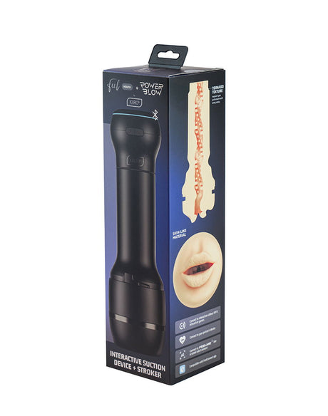 KIIROO -  Powerblow en Feel Mouth Stroker Set - Zwart
