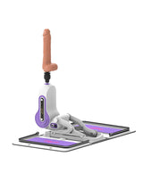 ZSEX - Fuck Machine - Witte Tas - Paarse Machine