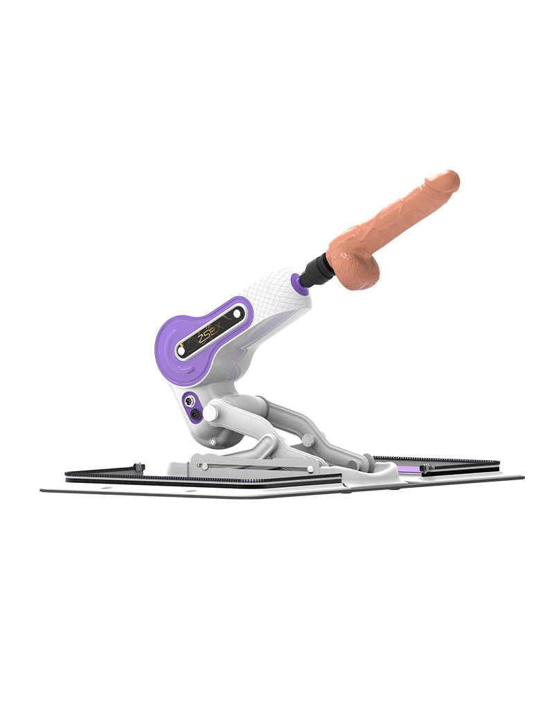 ZSEX - Fuck Machine - Witte Tas - Paarse Machine