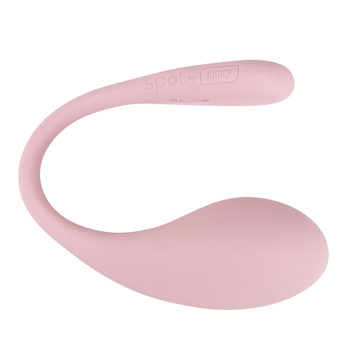 KIIROO- Spot - Draagbare Interactieve Ei-vibrator - Kiss Me Pink