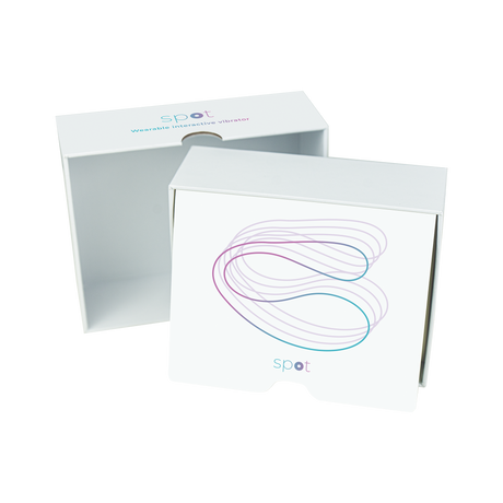 KIIROO- Spot - Draagbare Interactieve Ei-vibrator - Kiss Me Pink