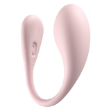 KIIROO- Spot - Draagbare Interactieve Ei-vibrator - Kiss Me Pink