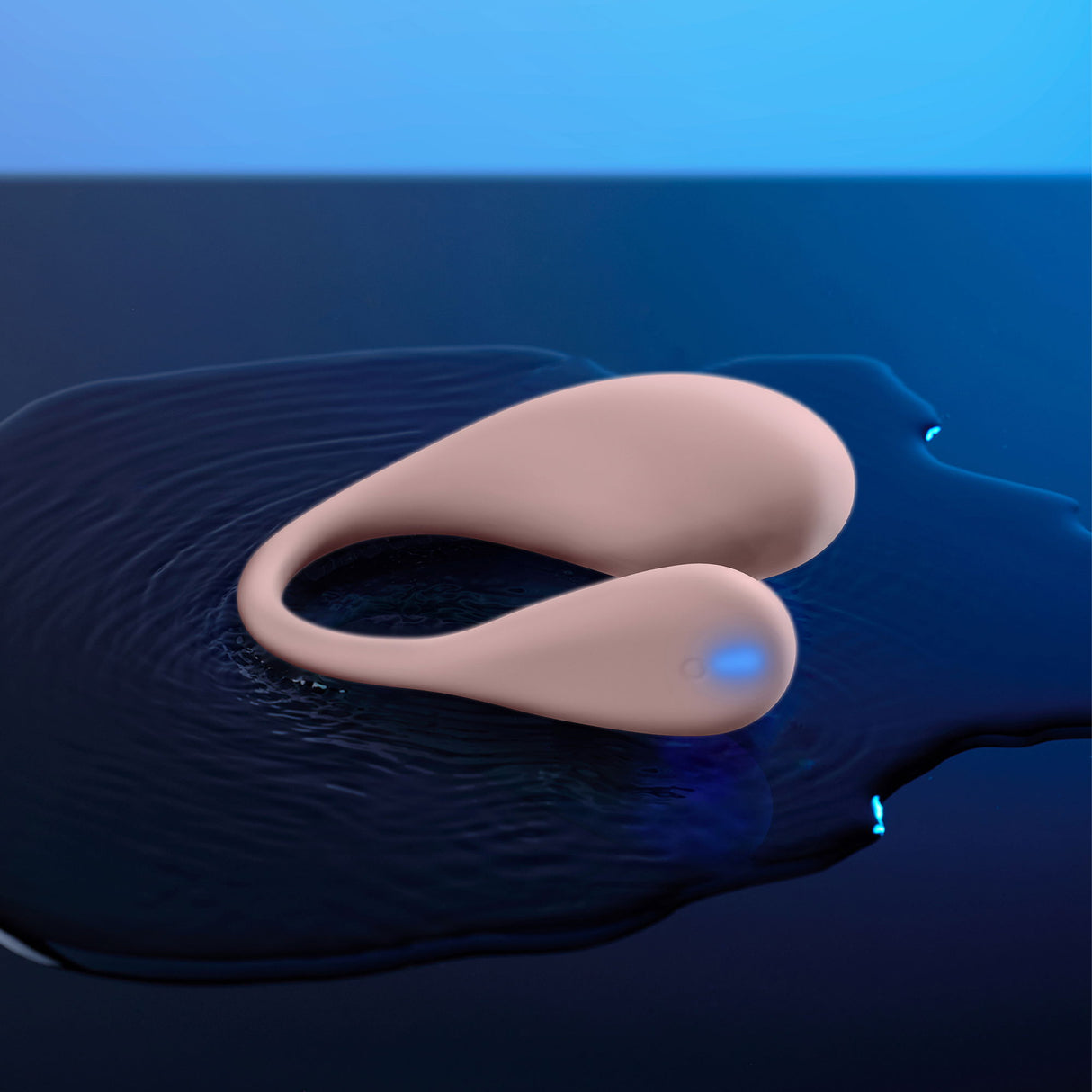 KIIROO- Spot - Draagbare Interactieve Ei-vibrator - Kiss Me Pink