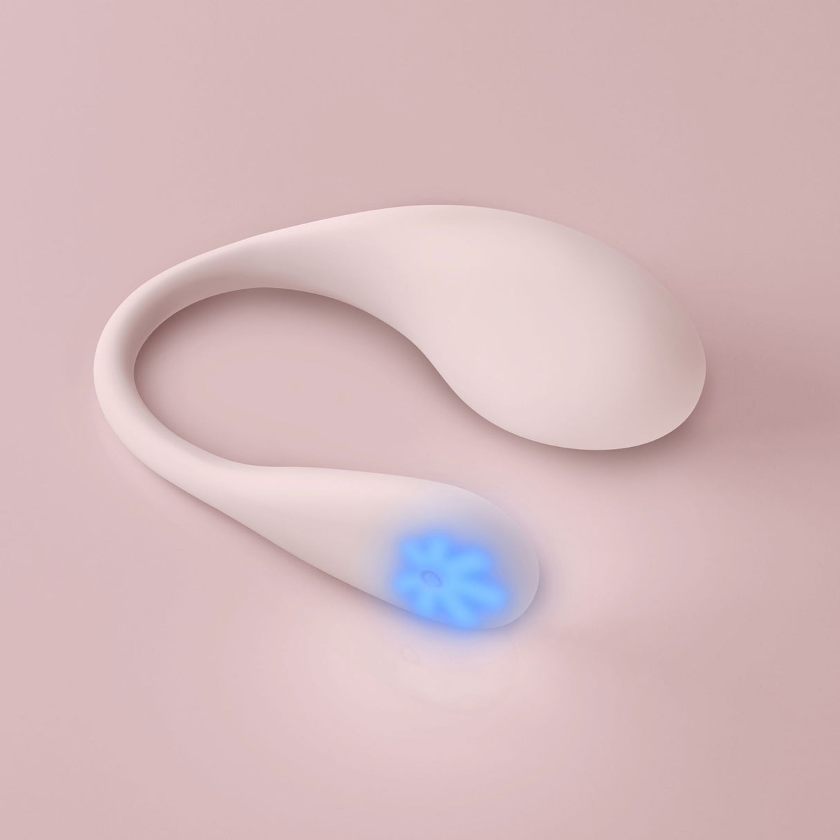 KIIROO- Spot - Draagbare Interactieve Ei-vibrator - Kiss Me Pink