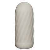 LoveToy - Knights Ring - Vibrerende Dual Purpose Sleeve - Spiraal - Wit