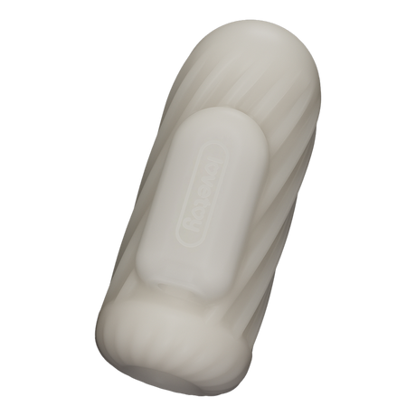 LoveToy - Knights Ring - Vibrerende Dual Purpose Sleeve - Spiraal - Wit