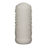 LoveToy - Knights Ring - Vibrerende Dual Purpose Sleeve - Drip - Wit