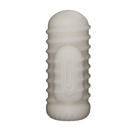 LoveToy - Knights Ring - Vibrerende Dual Purpose Sleeve - Golvend - Wit