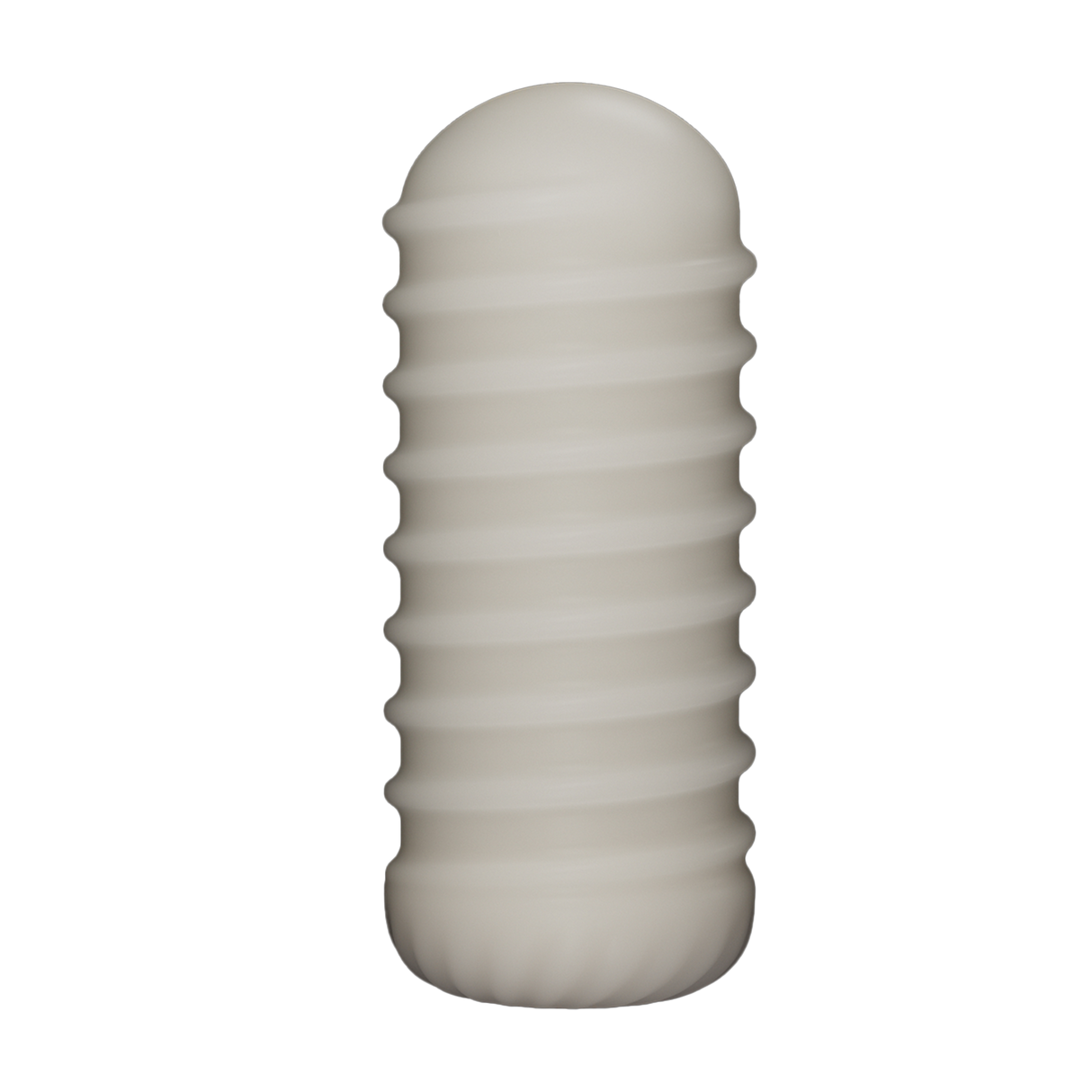 LoveToy - Knights Ring - Vibrerende Dual Purpose Sleeve - Golvend - Wit