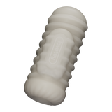 LoveToy - Knights Ring - Vibrerende Dual Purpose Sleeve - Golvend - Wit