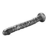 LoveToy - Kingsize Vibrerende Vibrax Slider 40,5 cm - Zilver