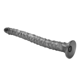 LoveToy - Kingsize Vibrerende Vibrax Slider 40,5 cm - Zilver