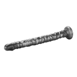 LoveToy - Kingsize Vibrerende Vibrax Slider 40,5 cm - Zilver