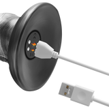 LoveToy - Kingsize Vibrerende Vibrax Slider 40,5 cm - Zilver