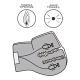 LoveToy - Streetgirl's Dual Motor Sensation Pulse - Nude