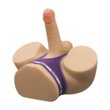 LoveToy - Streetgirl's 17 met buigbare dildo - Nude