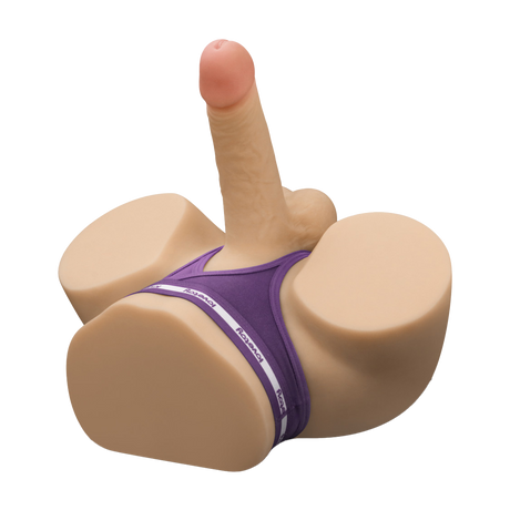 LoveToy - Streetgirl's 17 met buigbare dildo - Nude