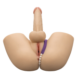 LoveToy - Streetgirl's 17 met buigbare dildo - Nude