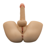 LoveToy - Streetgirl's 17 met buigbare dildo - Nude